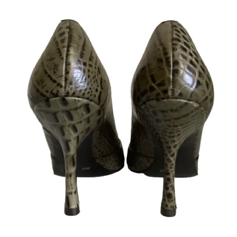 BCBGirls CROC EMBOSSED LEATHER PUMPS SIZE 6B - Picture 6 of 8
